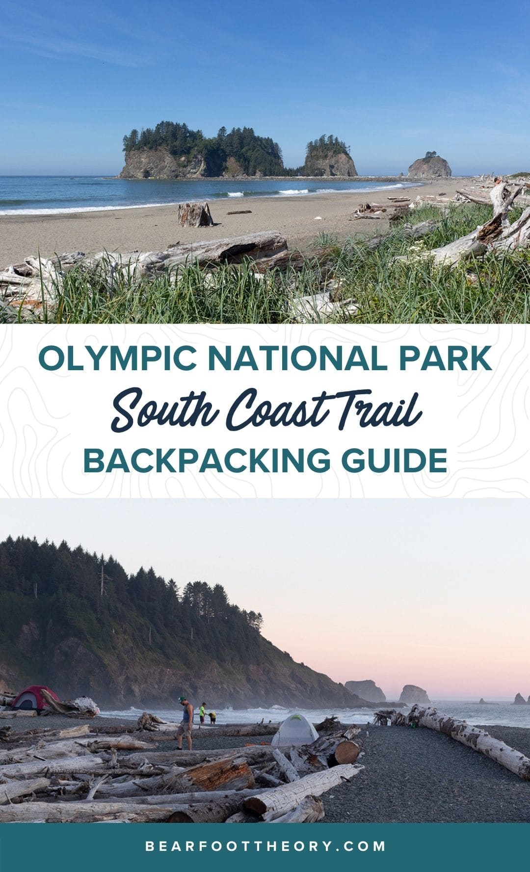 This guide to backpacking the South Coast Trail in Olympic National Park will prepare you for a fun beach backpacking trip in Washington.