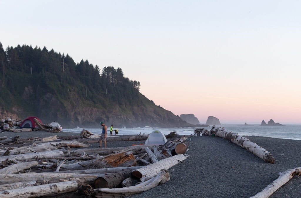 Olympic 2025 coast backpacking