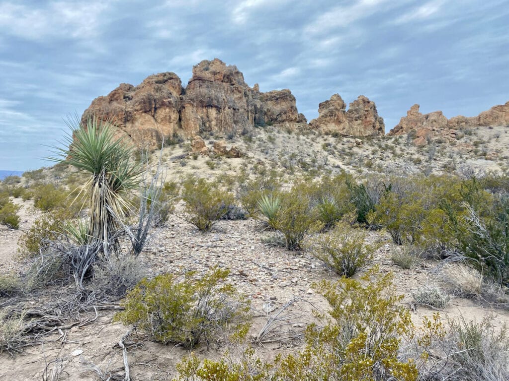 Chimneys Trail // one of the top trails for Big Bend National Park hiking