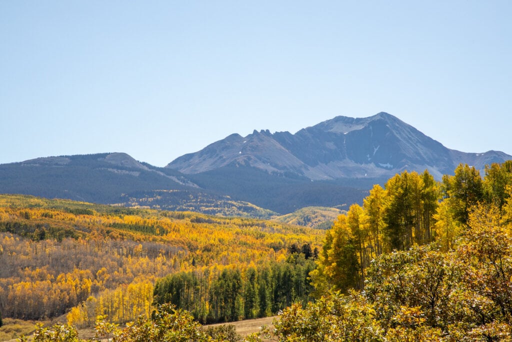 Drive Colorado's Million Dollar Highway and San Juan Skyway to see amazing views of the Rocky Mountains and visit small mountain towns.