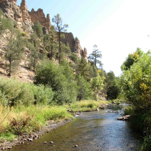 Gila Hot Springs Campground in New Mexico