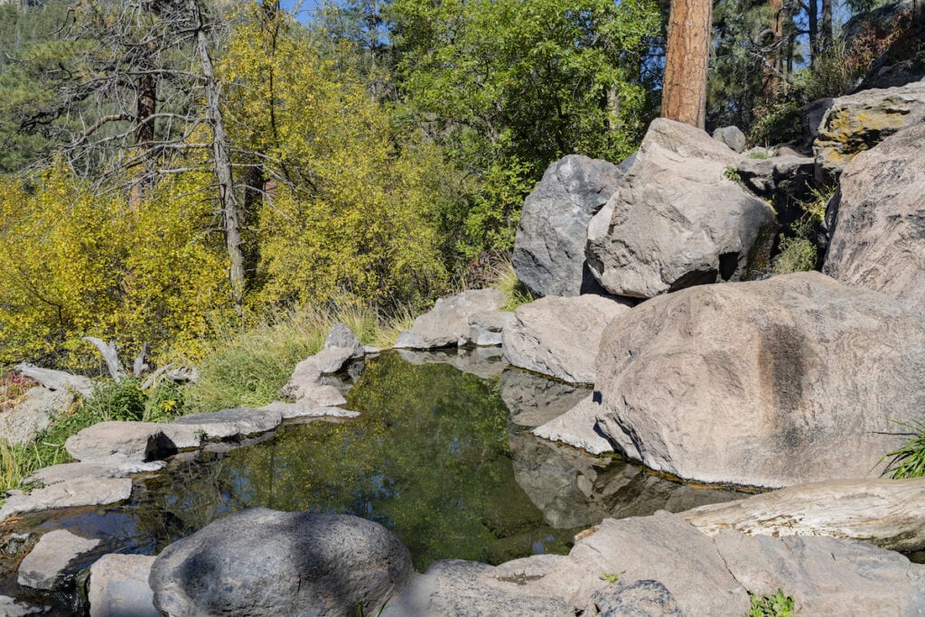 Spence Hot Springs // One of the best natural hot springs in New Mexico