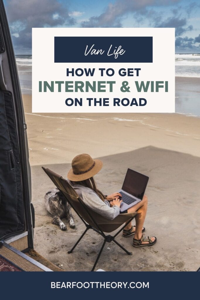 Wondering how to stay connected when traveling and road-tripping? This guide to van life internet shares how to get WiFi on the road.