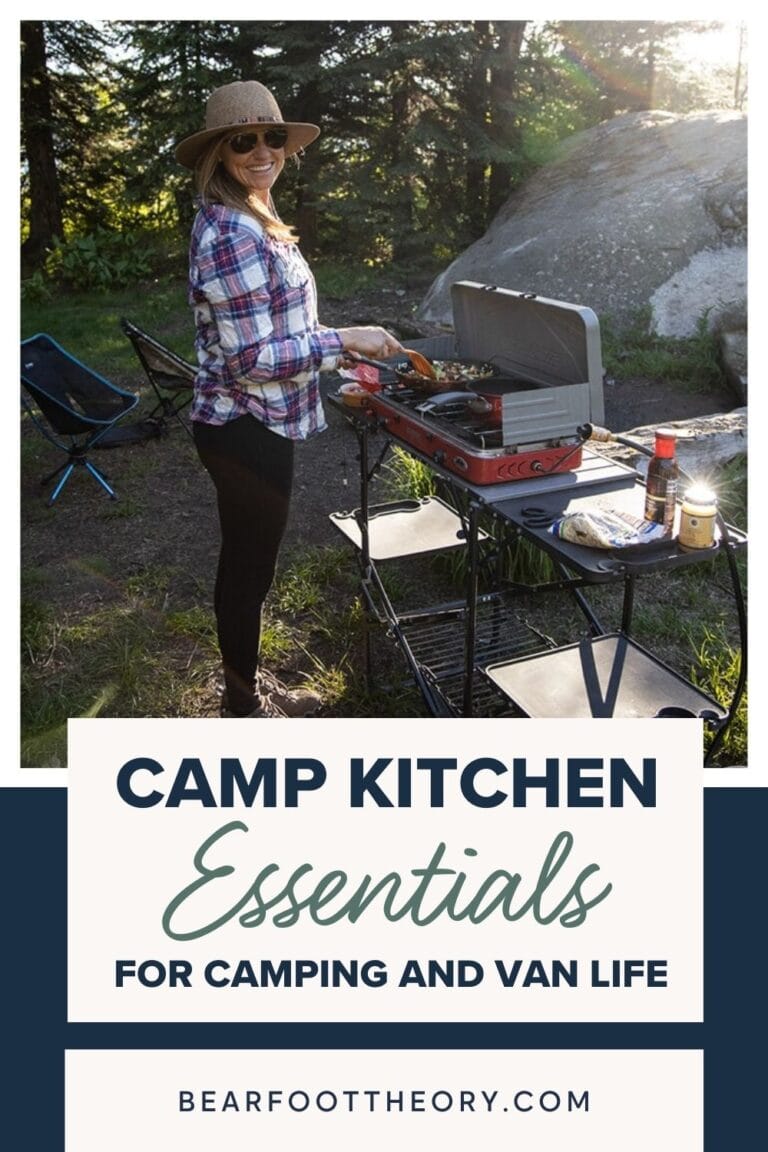 Camp Cooking Kitchen Essentials for Camping & Van Life Bearfoot Theory