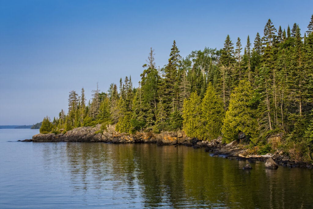 Isle Royale National Park Michigan // Plan your Michigan road trip with this guide to the best stops for outdoor adventure, including the Upper Peninsula and Western Michigan.