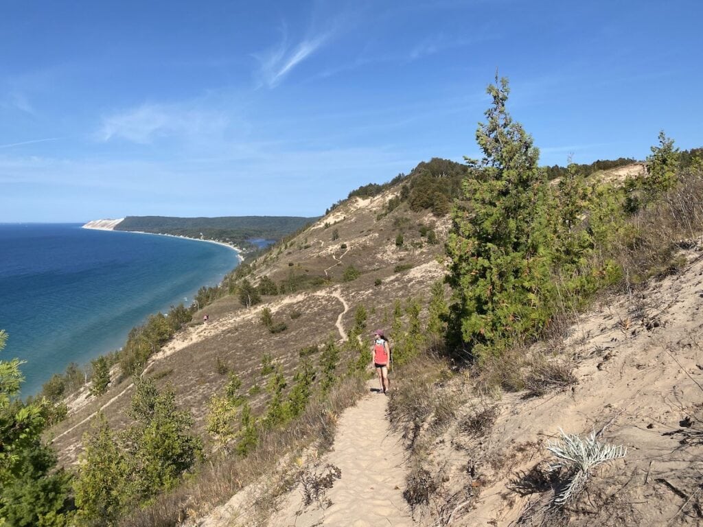 Sleeping Bear National Lakeshore, Michigan // hiking one of the best trails for outdoor adventure