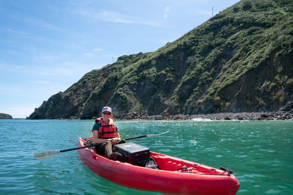 Kayaking Avila Beach // Learn about the best time to visit California's Central Coast, plus the best activities to do in each season when you’re there.