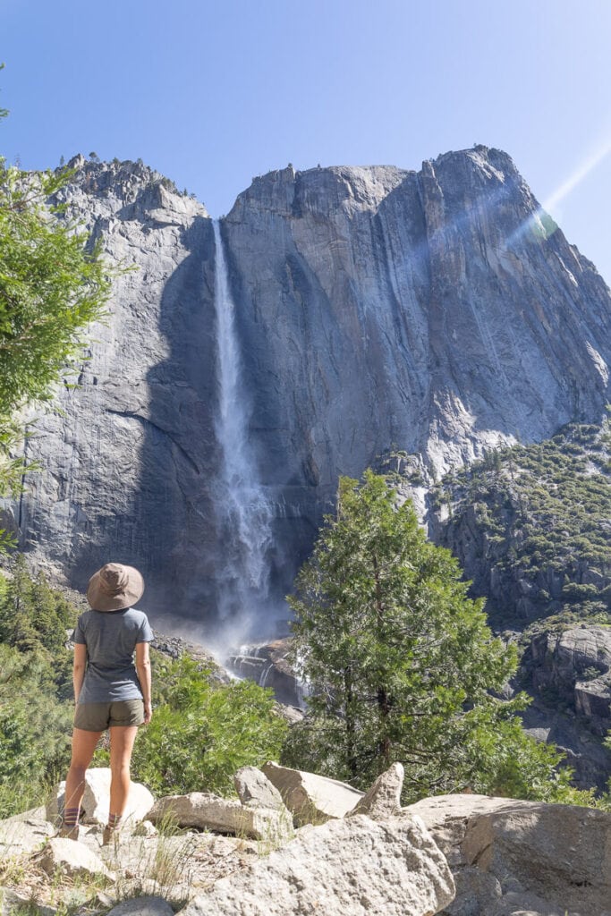 Upper Yosemite Falls // Looking for the best hikes in Yosemite National Park? We’ve got you covered with detailed trail guides for the park, including a map.
