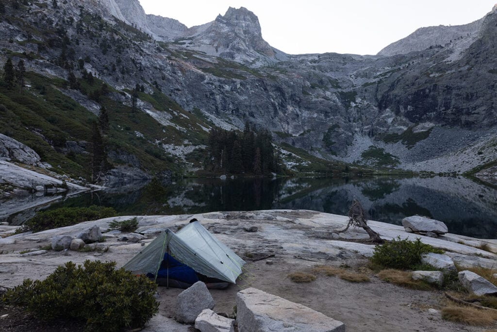 Hamilton Lake on the Mineral King Loop in Sequoia National Park