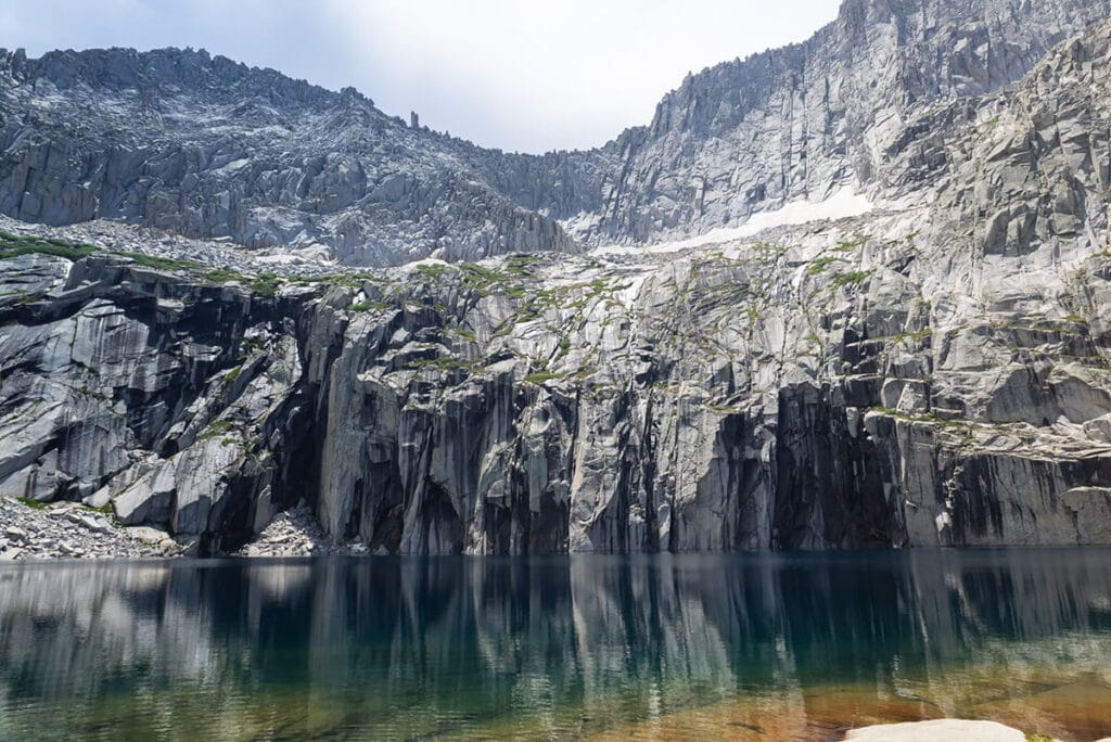 Precipice Lake made famous by Ansel Adams on the Mineral King Loop in Sequoia National Park