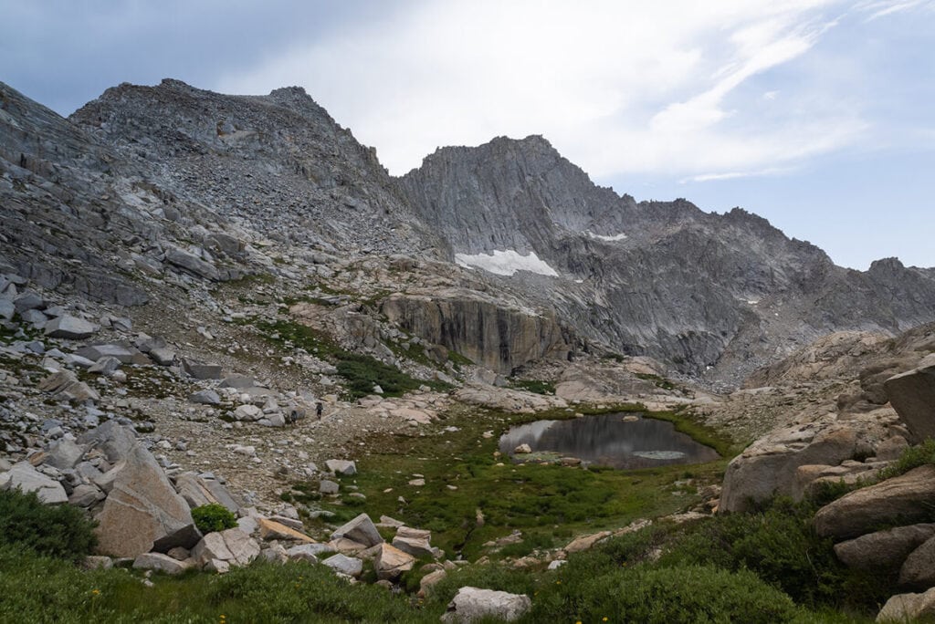 Kaweah Gap on the Mineral King Loop trail in Sequoia National Park