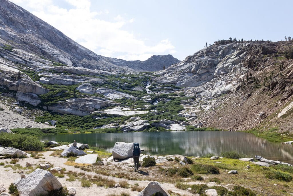 Monarch Lakes in Sequoia National Park