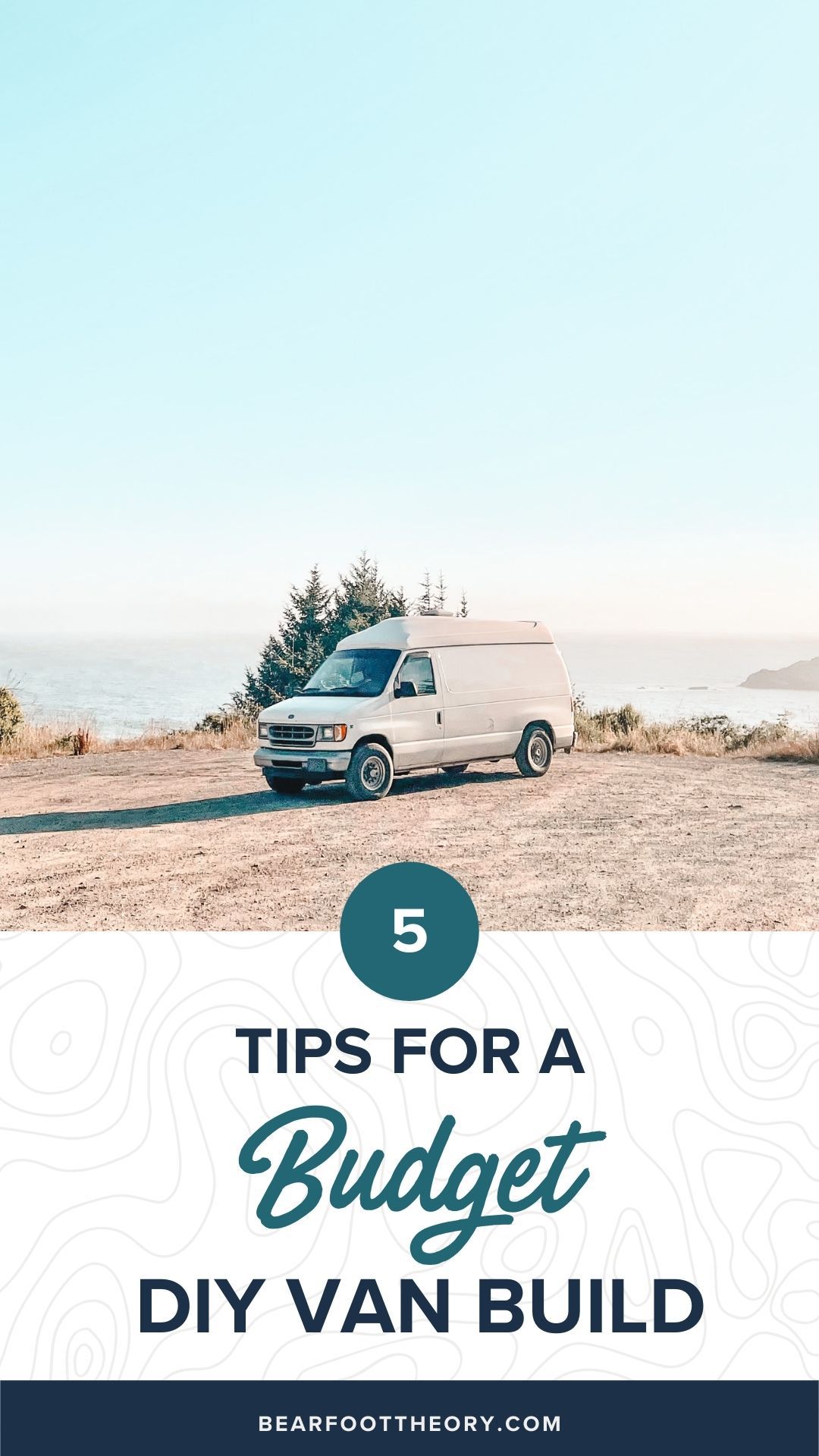 Learn how to save money on your DIY camper van build with 5 easy tips from how to choose a used van to how to do a cheap van conversion.