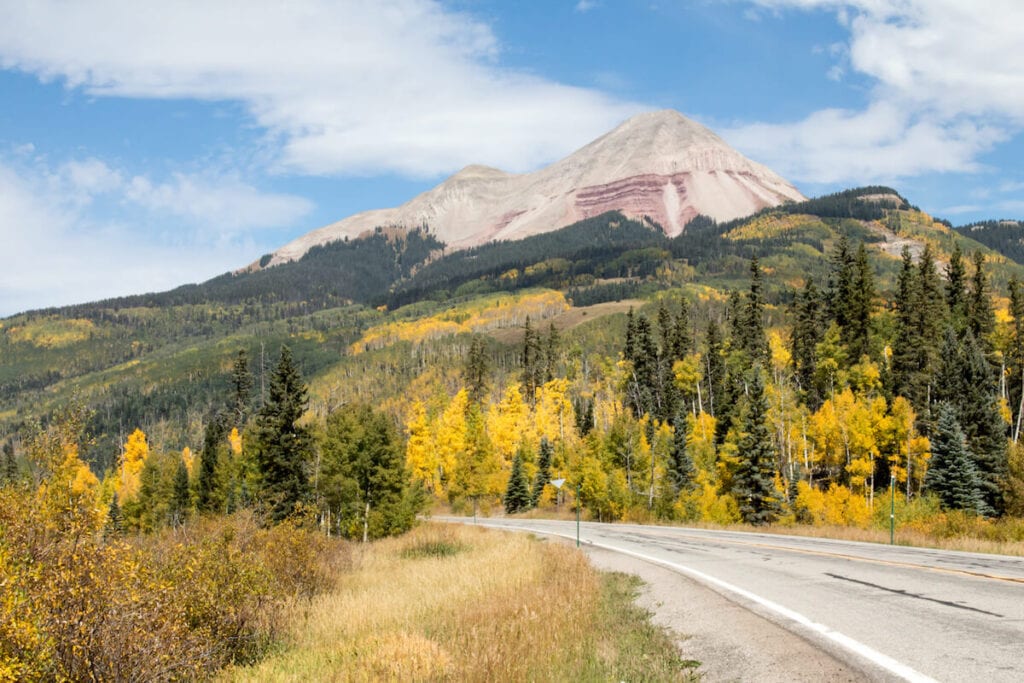 Pass Creek Trail to Engineer Mountain // Learn about the best fall hikes in Southwest Colorado near Durango, Telluride, and Great Sand Dunes National Park with trail stats and more.