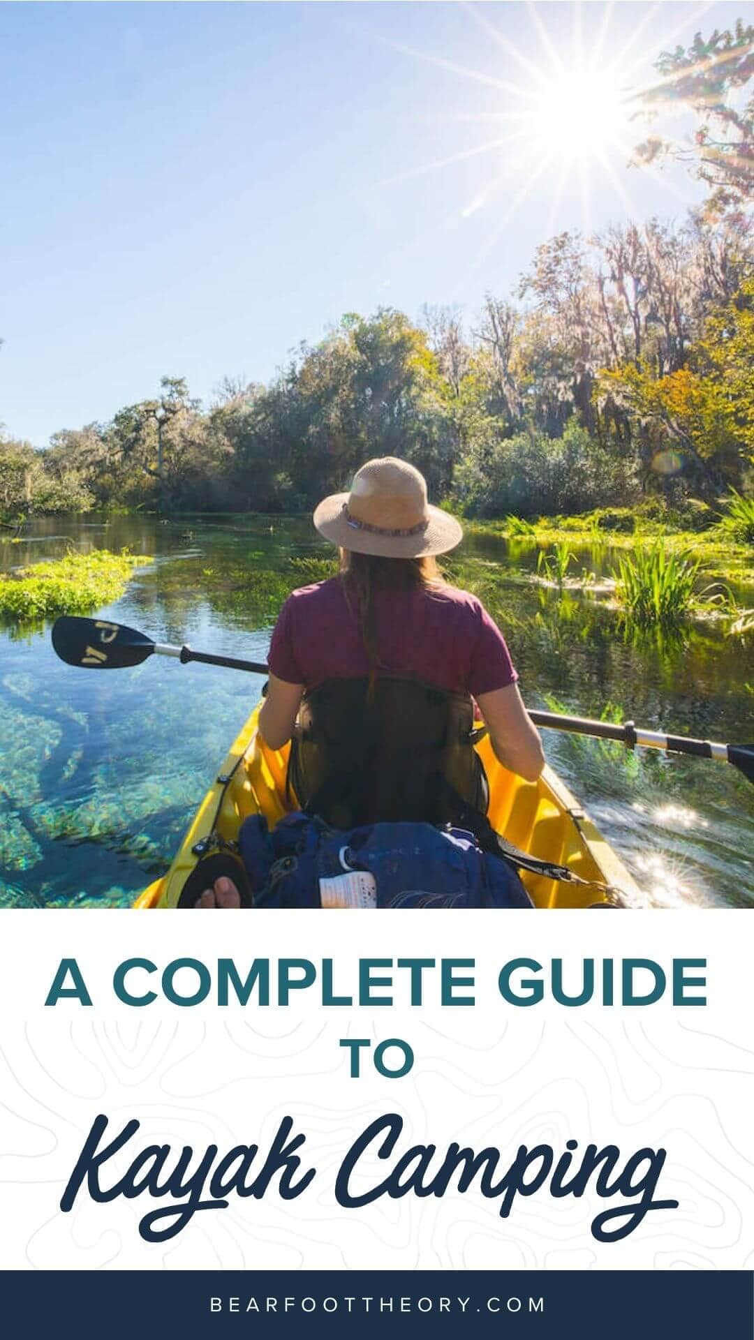 Learn the best kayak camping tips for beginners including essential kayak camping gear, how to pack a kayak, tips for buying a kayak, & more.