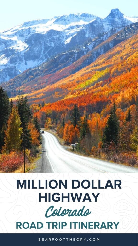Drive Colorado's Million Dollar Highway and San Juan Skyway to see amazing views of the Rocky Mountains and visit small mountain towns.