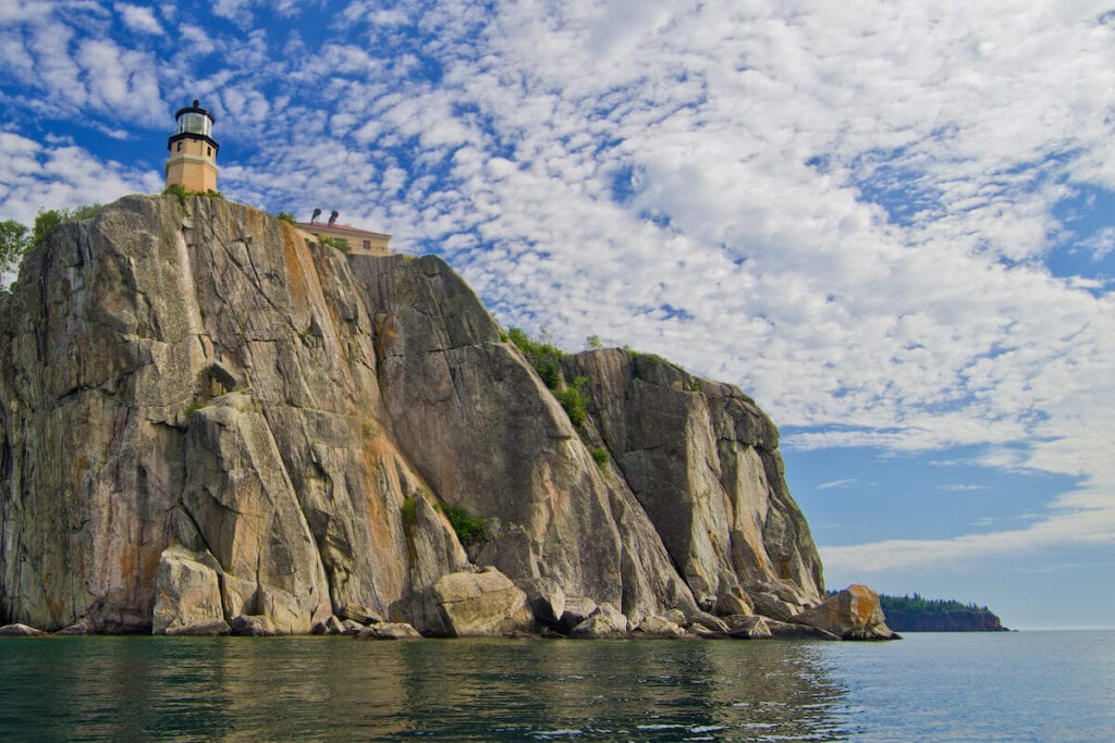 Split Rock Lighthouse // See the top Minnesota road trip stops for outdoor adventure including State Parks, scenic drives, waterfalls, and day trips from Minneapolis.