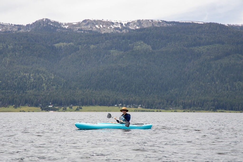 Kayaking in Idaho / Here's how to help prevent the spread of aquatic invasive species by following Clean Drain Dry whether you're rafting, kayaking, or boating.