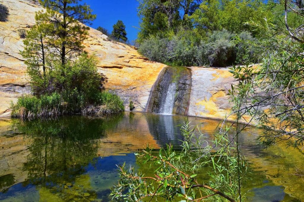 Upper Calf Creek Falls IN Grand staircase Escalante National Monument