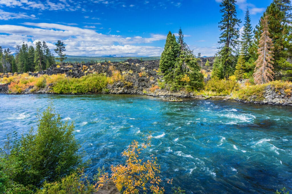 Deschutes River Trail // Hiking in Bend Oregon is easy with this in-town trail