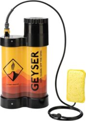 Geyser Systems portable outdoor shower, great for van life