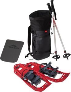 MSR Evo Snowshoe Kit // A great starter kit for learning how to snowshoe