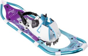 Yukon Charlie's Advanced Spin Float Snowshoes // A good snowshoe for beginners learning and for more advanced snowshoeing as well