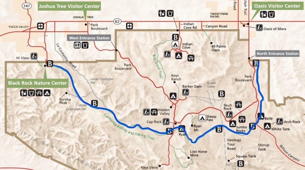 California Hiking And Riding Trail Map 1024x570 