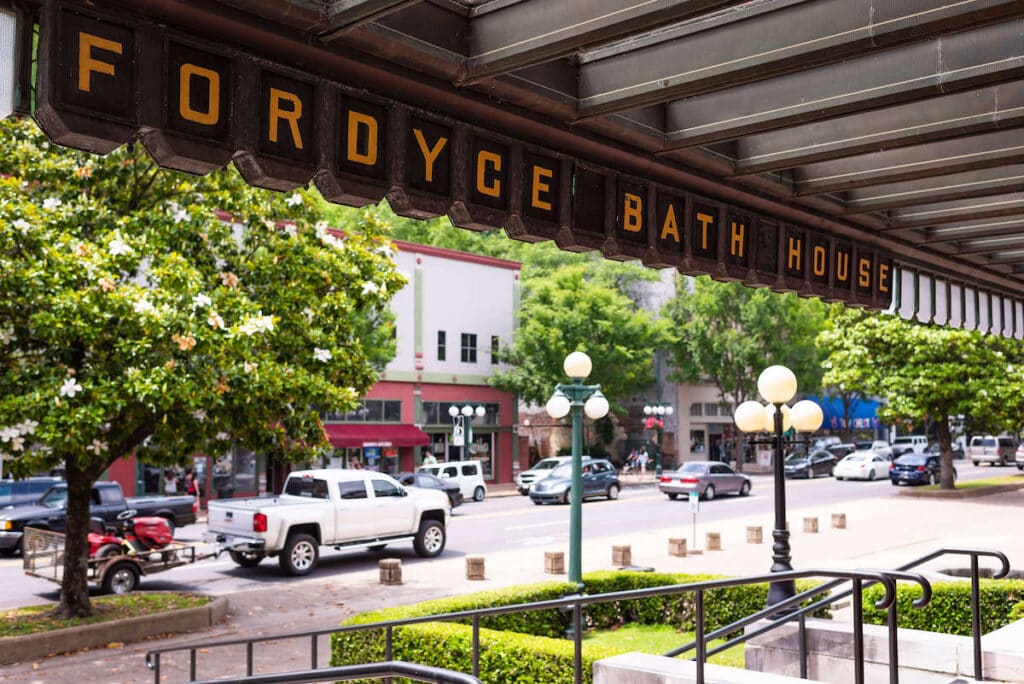 Fordyce Bathhouse in Hot Springs National Park, Arkansas