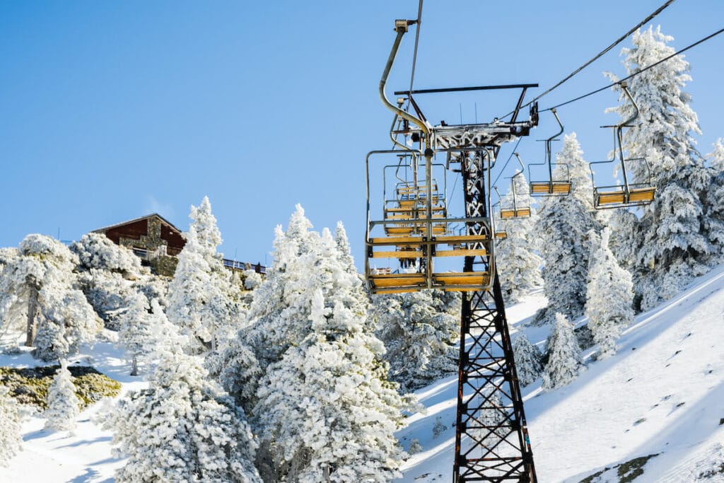 Mt. Baldy // Discover the best ski resorts in California from Northern California to Southern California and the Eastern Sierras with our skiing roundup.