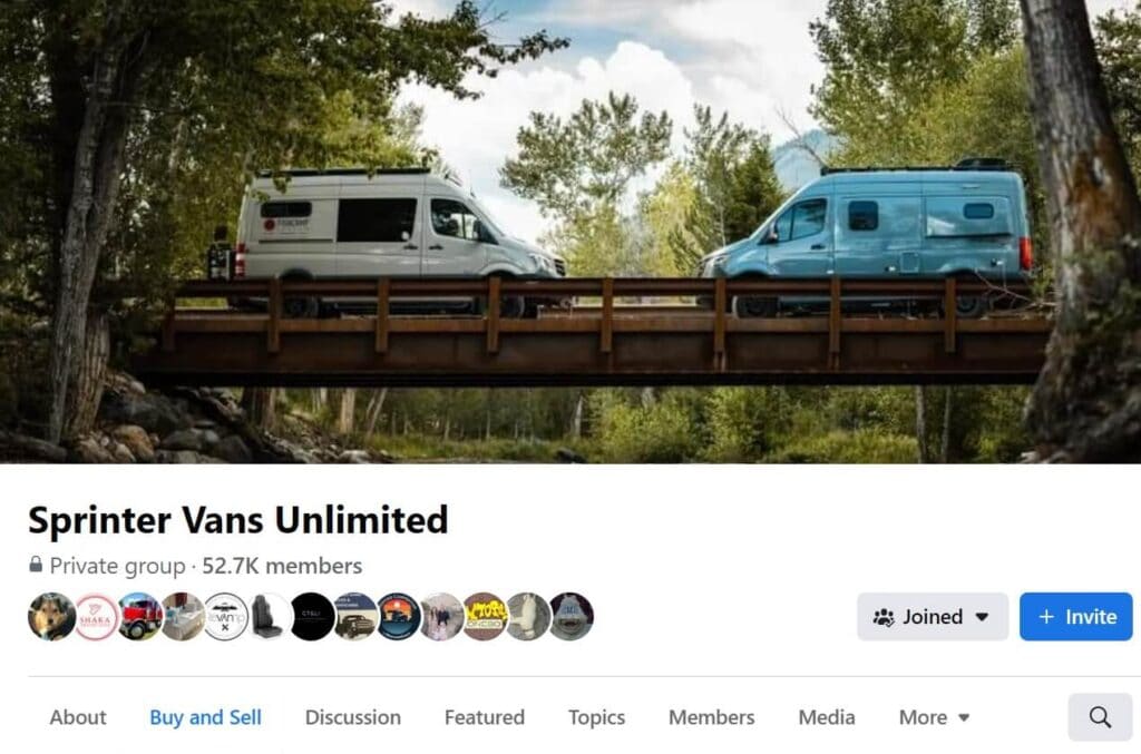 Sprinter Vans Unlimited Facebook Group / One of the top places to find a Sprinter van for sale whether new, used, or already converted.