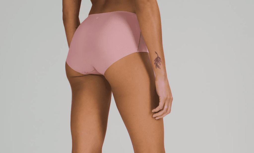 Lululemon InvisiWear Mid-Rise Hipster Underwear - Butter Pink