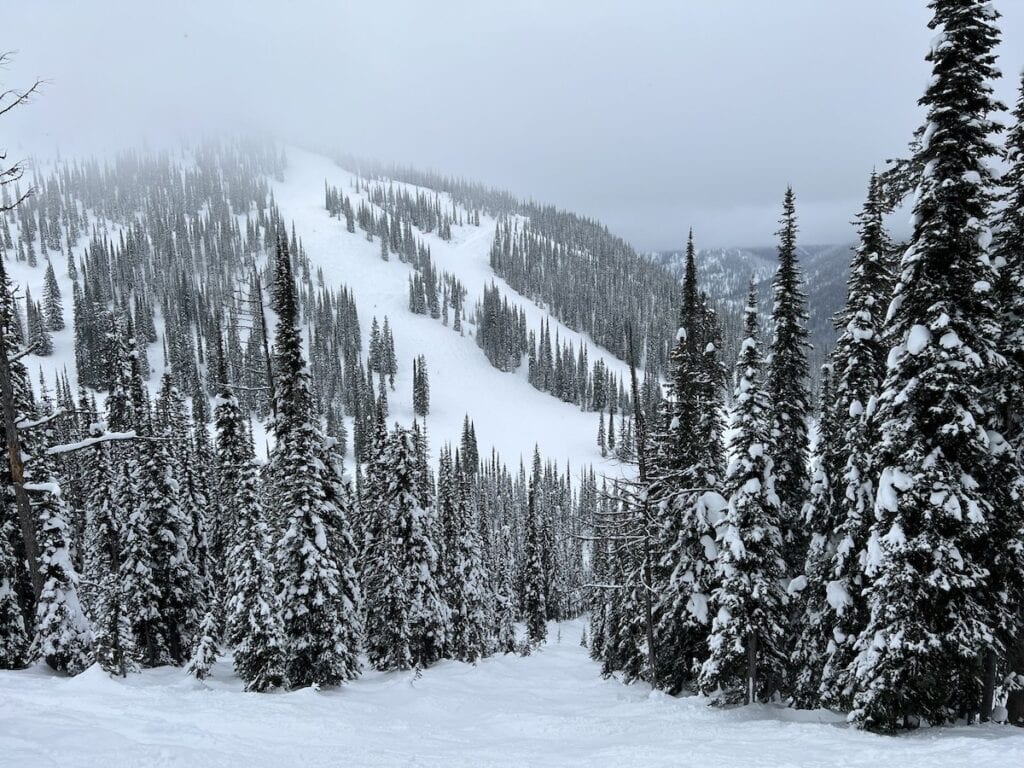 Whitewater Ski Resort in Nelson on the Powder Highway