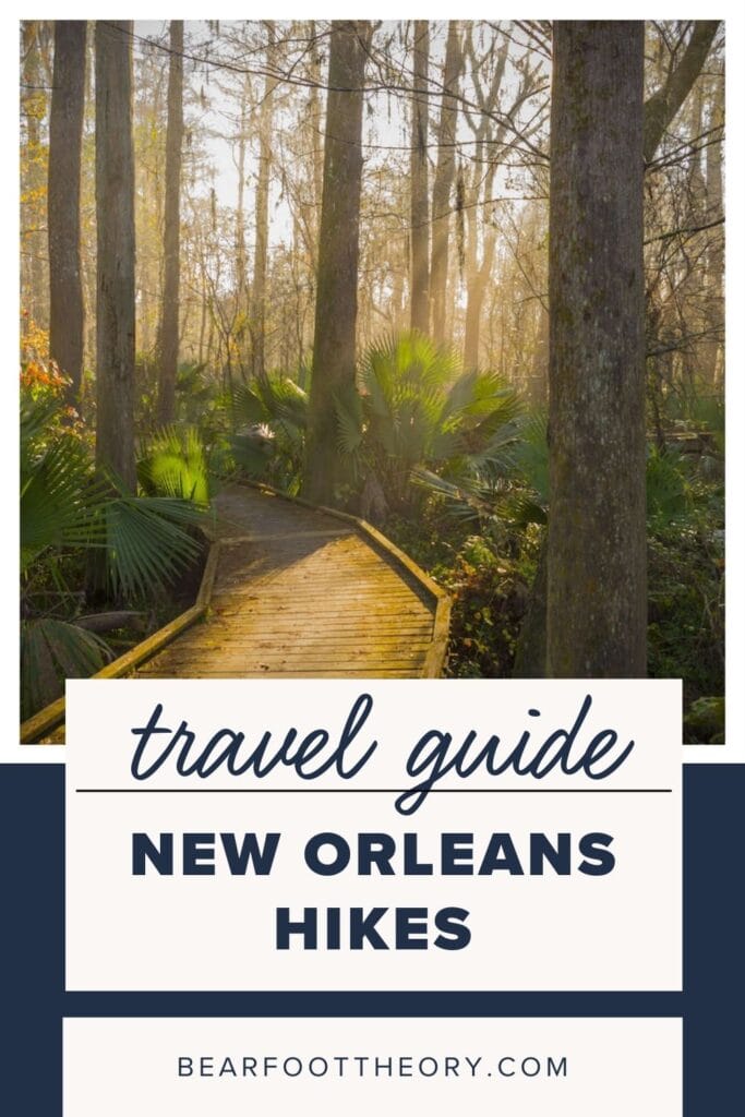 Get off the beaten path in New Orleans by exploring the hiking trails and boardwalks outside the city