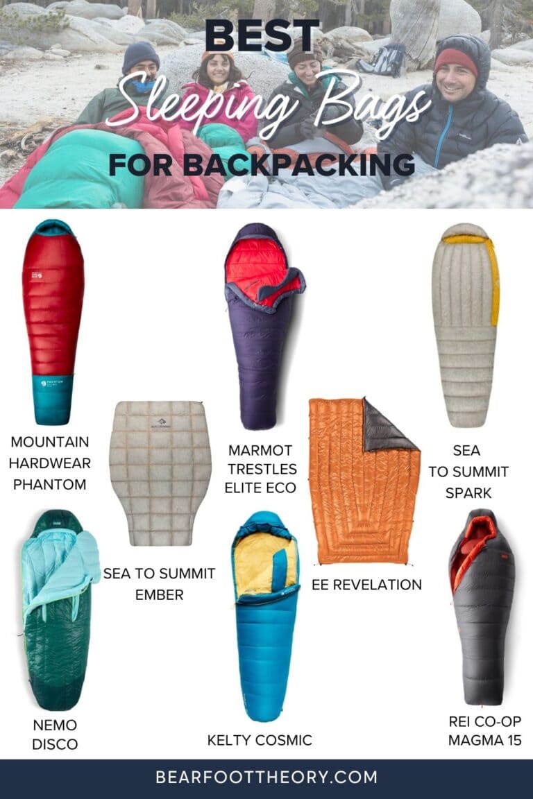 7 Best Sleeping Bags for Backpacking in 2024 – Bearfoot Theory