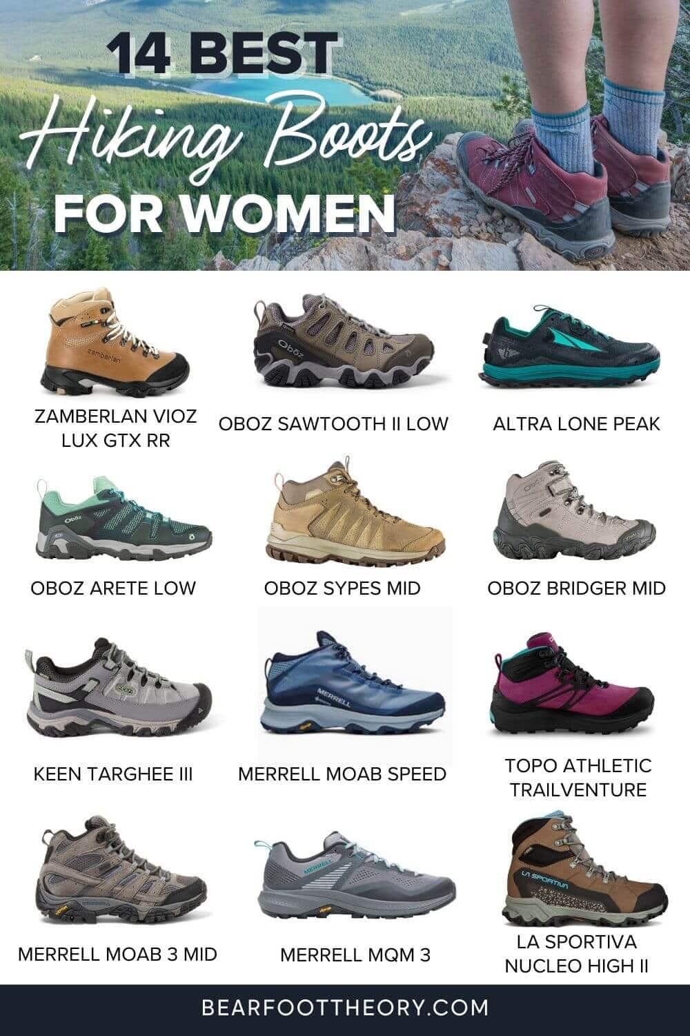 Best women s waterproof store boots for walking