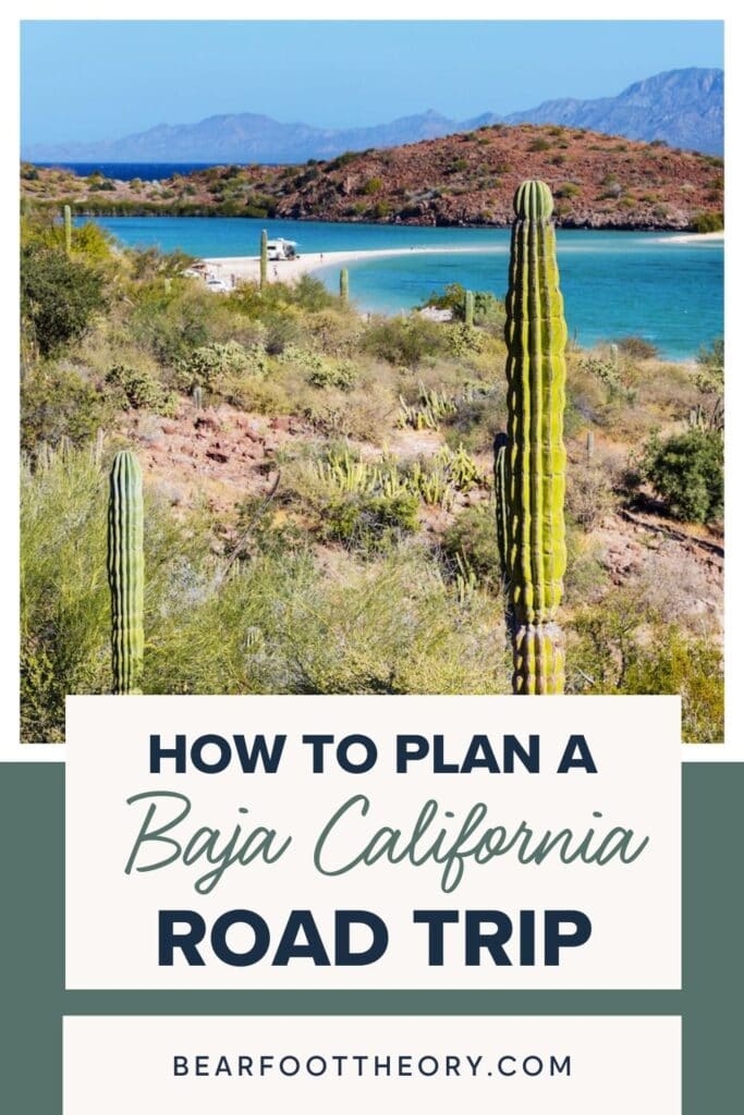 Want to go on a Baja California road trip? Learn everything from what to expect crossing the border, what to pack, wifi, camping info, & more.