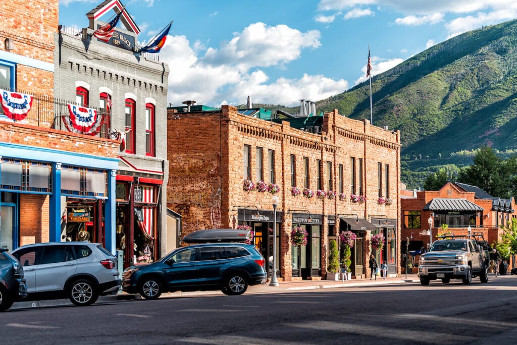 downtown Aspen Colorado