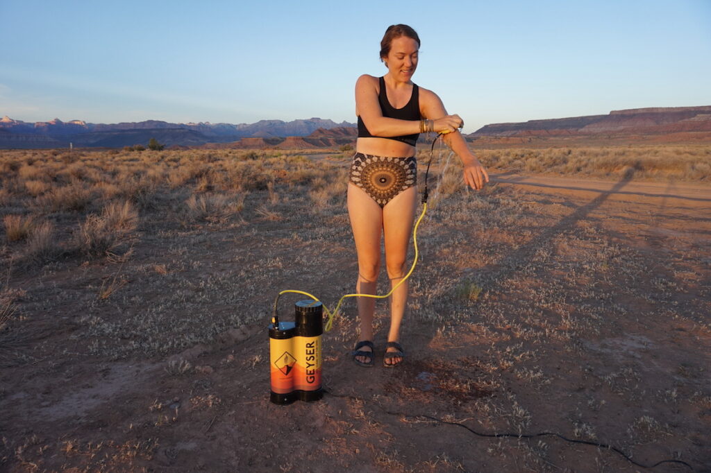 5 Gallon Bucket Portable Shower