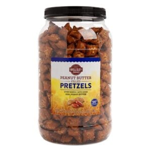 Peanut butter pretzels