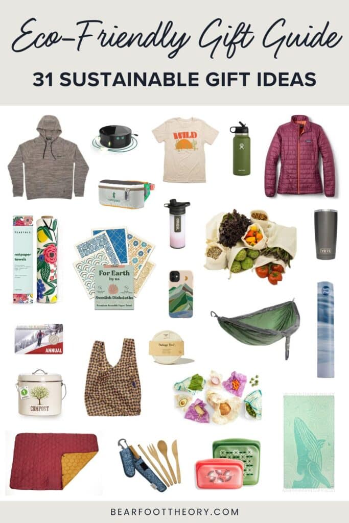 Bearfoot Theory | Explore our curated list of the best eco-friendly gifts that blend style with sustainability. Whether it’s for a birthday, anniversary, or just because, these gifts are perfect for those who love to tread lightly on the Earth. Discover unique and environmentally responsible options that are practical and inspiring.