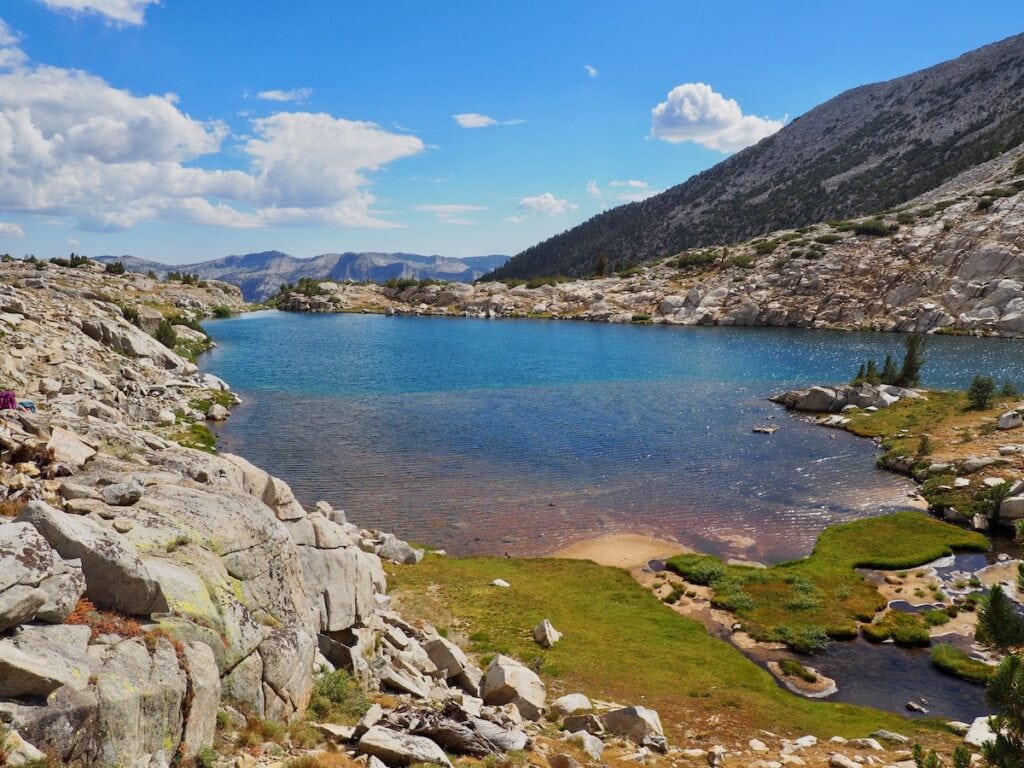 Heart Lake on the JMT