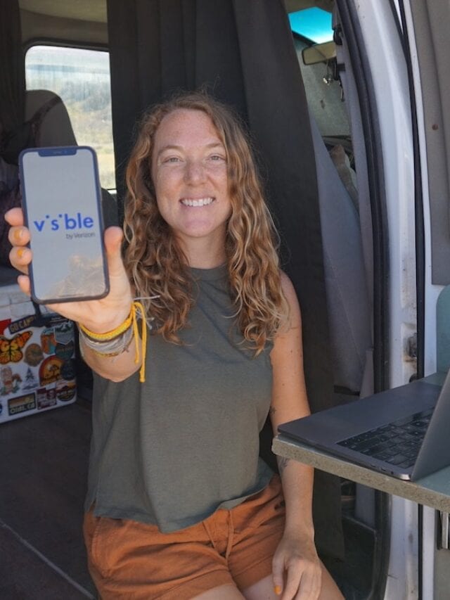 Visible Wireless Review Best Cell Phone Carrier For Van Life Story