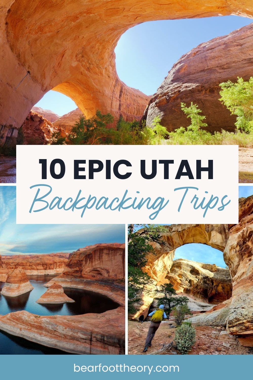 Bearfoot Theory | Looking for an adventure in Utah? Look no further than these top backpacking trips! From the red rock canyons of Zion National Park to the remote wilderness of the Uinta Mountains, Utah offers some of the most stunning and diverse landscapes in the country. Whether you're a seasoned backpacker or a beginner, this blog post will guide you through the best backpacking trips in Utah, with tips on planning your trip, what to pack, and what to expect on the trail.
