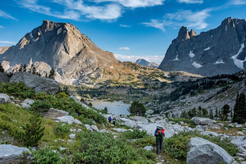 Wind River Mountain Range, Hiking, Wyoming