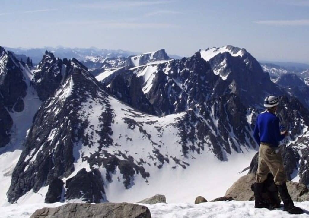 Gannett Peak in the Wind River Range