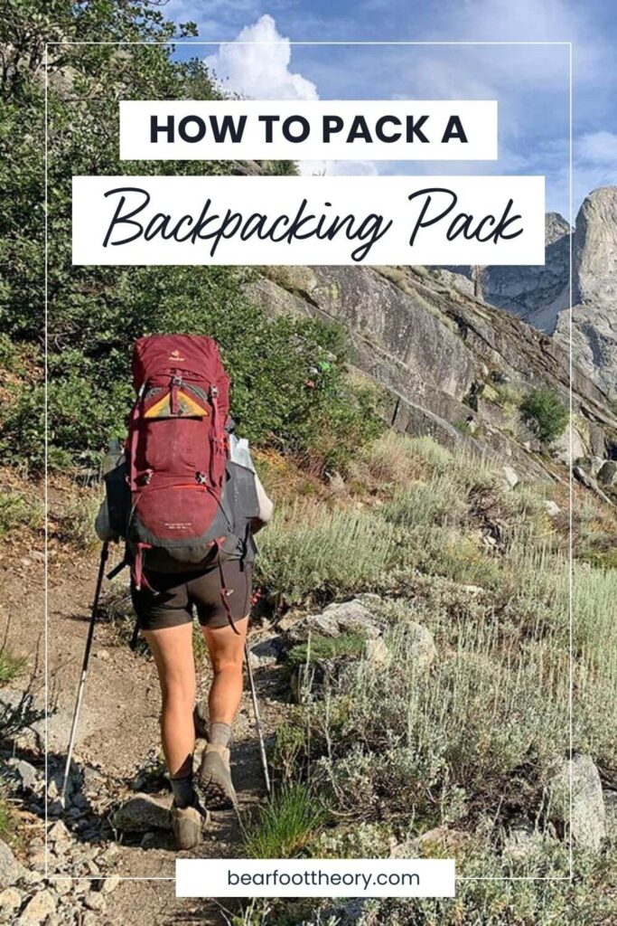 How to Pack a Backpacking Pack for a Multi-Day Hiking Trip – Bearfoot ...