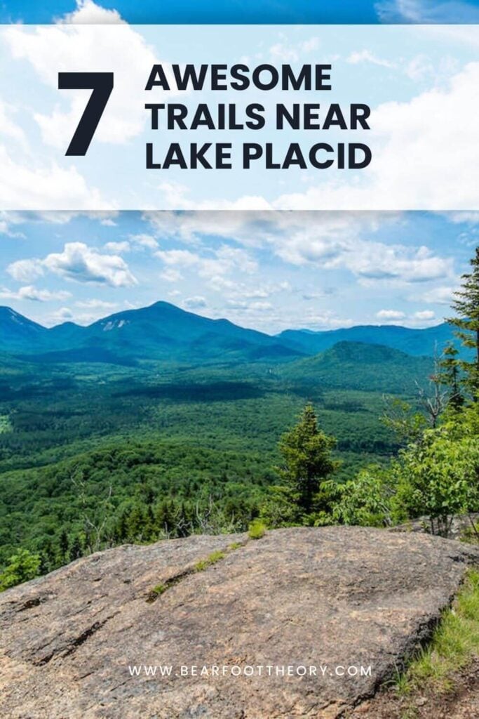 Bearfoot Theory | Your ultimate Lake Placid hiking resource is here! Uncover Adirondack treks, waterfall paths, and forested trails. Our guide provides details on trail lengths, elevations, and top sights.