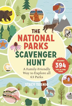 National Parks Scavenger Hunt book