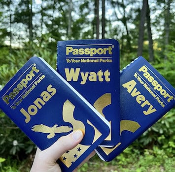 Personalized national park passport